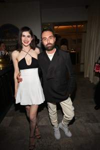 Alexandra Daddario and Giambattista Valli