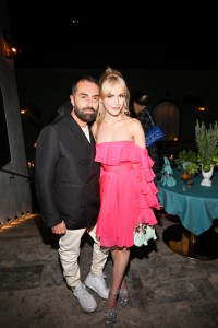 Kiernan Shipka and Giambattista Valli