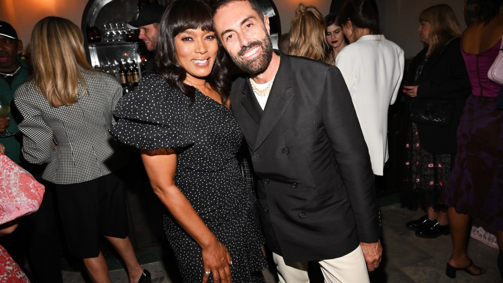 Angela Bassett and Giambattista Valli
