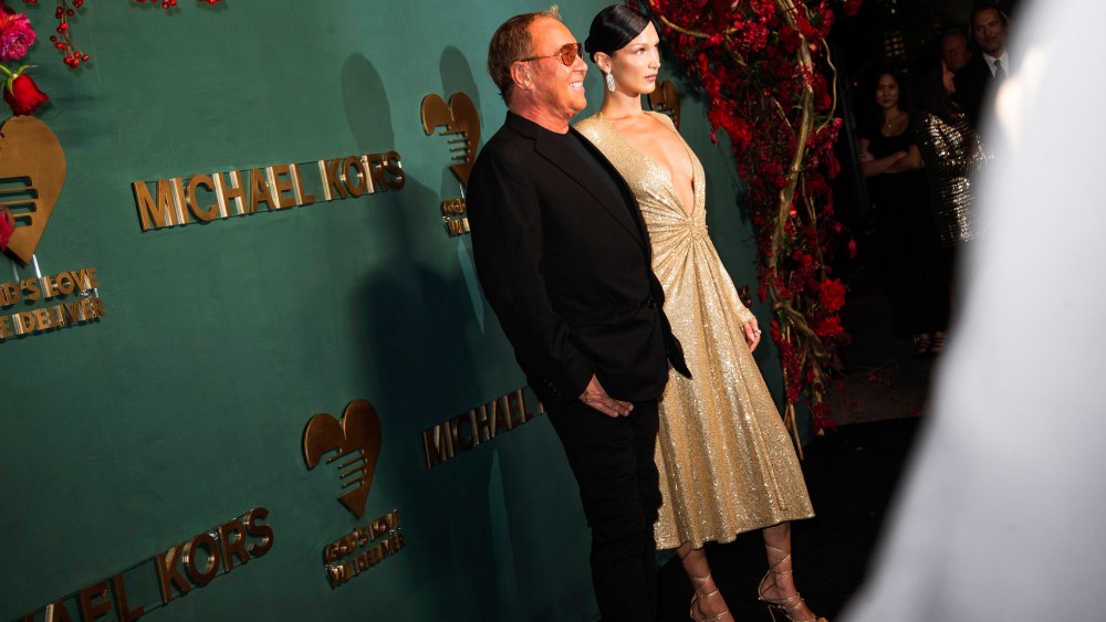 Michael Kors and Bella Hadid