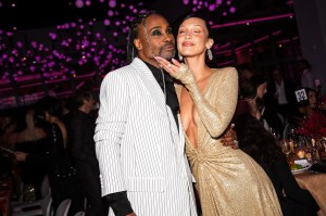 Billy Porter and Bella Hadid