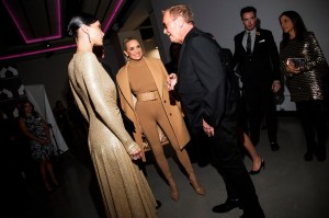 Bella Hadid, Yolanda Hadid and Michael Kors