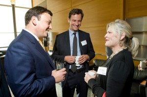 Brendan Hoffman, Sharen Turney and Pierre Yves-Roussel of the Baker Board.