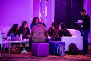 Students at Ideathon 2022.