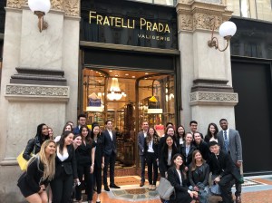 Student international trip to Italy.