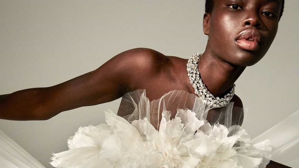 A look from Kaviar Gauche's 2022 "In Full Bloom" collection.