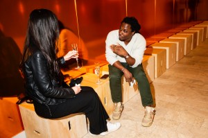 The scene at Louis Vuitton’s ‘200 Trunks, 200 Visionaries’ exhibition celebration.