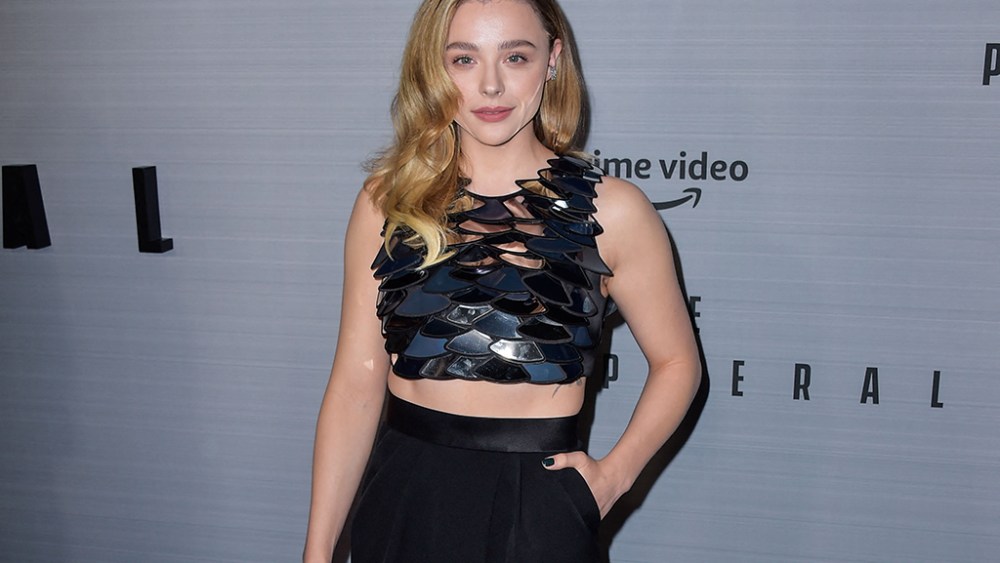 LOS ANGELES, CALIFORNIA, USA - AUGUST 11: Los Angeles Premiere Of Amazon Prime Video's 'The Peripheral' held at The Theatre at Ace Hotel on August 11, 2022 in Los Angeles, California, United States. 12 Oct 2022 Pictured: ChloÃ« Grace Moretz, Chloe Grace Moretz. Photo credit: Image Press Agency/MEGA TheMegaAgency.com +1 888 505 6342 (Mega Agency TagID: MEGA906836_035.jpg) [Photo via Mega Agency]