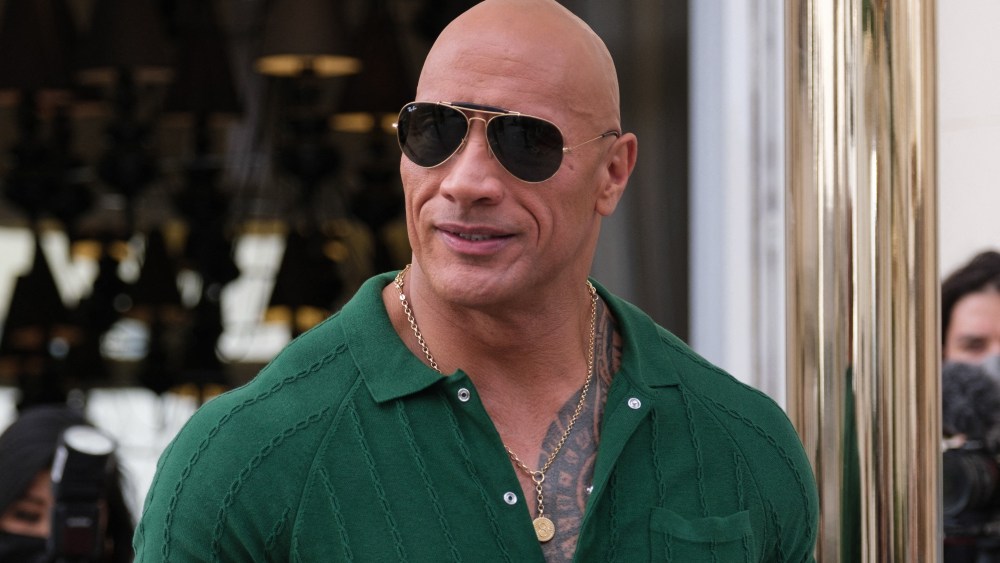 October 19, 2022, Madrid, Spain: Actor Dwayne Johnson poses during the photocall for the presentation of the movie ''BLACK ADAM'' in Madrid. 19 Oct 2022 Pictured: October 19, 2022, Madrid, Spain: Actor Dwayne Johnson poses during the photocall for the presentation of the movie ''BLACK ADAM'' in Madrid. Photo credit: ZUMAPRESS.com / MEGA TheMegaAgency.com +1 888 505 6342 (Mega Agency TagID: MEGA909378_018.jpg) [Photo via Mega Agency]