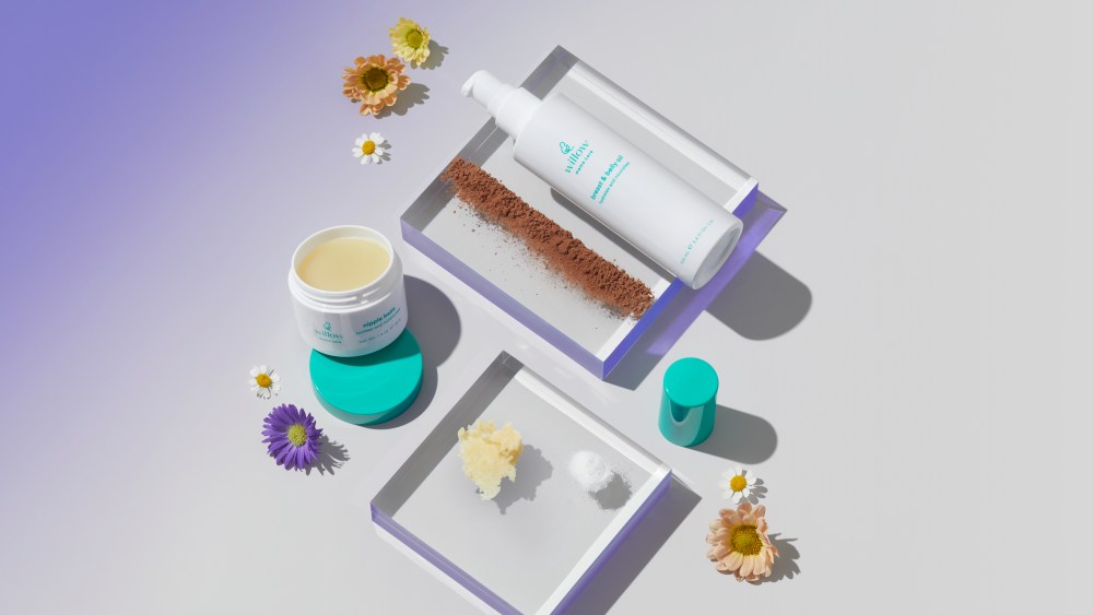 Willow's Mama Care skin care line.