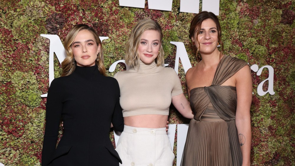Lili Reinhart, Zoey Deutch and Maria Giulia Prezioso Maramotti.