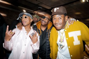 Pharrell Williams, Slick Rick, Tyler the Creator
