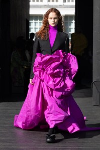 Serpentine Gallery, London, 11th October 2022. Roksanda presents her Spring Summer 2023 designs as part of London Fashion Week.©Chris Yates/ Chris Yates Media