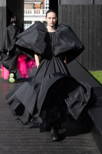 Serpentine Gallery, London, 11th October 2022. Roksanda presents her Spring Summer 2023 designs as part of London Fashion Week.©Chris Yates/ Chris Yates Media