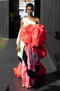 Serpentine Gallery, London, 11th October 2022. Roksanda presents her Spring Summer 2023 designs as part of London Fashion Week.©Chris Yates/ Chris Yates Media