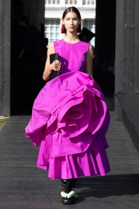 Serpentine Gallery, London, 11th October 2022. Roksanda presents her Spring Summer 2023 designs as part of London Fashion Week.©Chris Yates/ Chris Yates Media