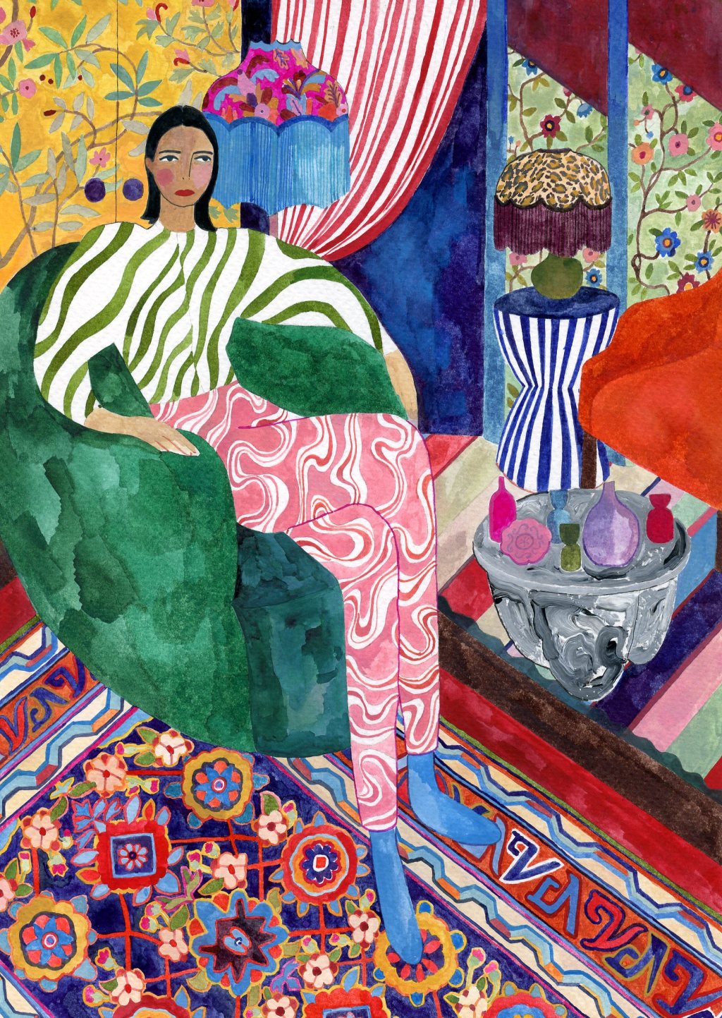 From Fashion Illustration to Fashion Portraiture: One Artist’s Journey