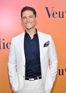 Elijah Allan-Blitz at the Veuve Clicquot Solaire Culture Exhibition held at 468 North Rodeo Drive on October 25, 2022 in Beverly Hills, California.