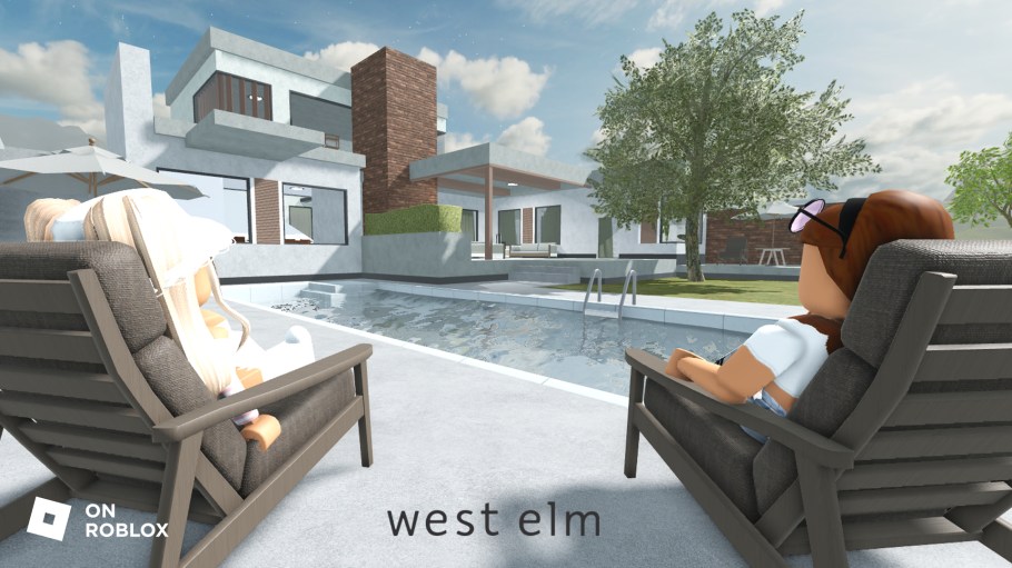 Poolside in The West Elm Neighborhood on Roblox