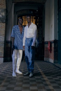Backstage at GMBH RTW Spring 2023