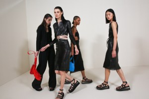 Backstage at Hermès RTW Spring 2023