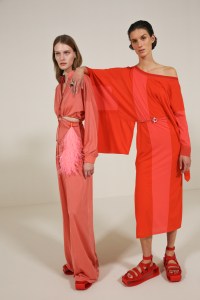 Backstage at Hermès RTW Spring 2023