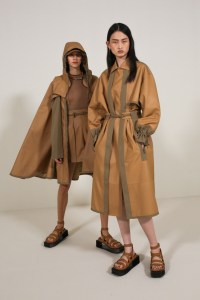 Backstage at Hermès RTW Spring 2023