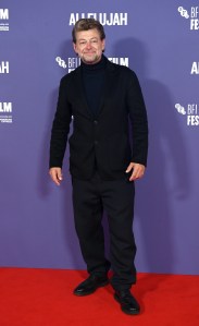 LONDON, ENGLAND - OCTOBER 09:  Andy Serkis attends the "Allelujah" European Premiere during the 66th BFI London Film Festival at Southbank Centre on October 09, 2022 in London, England. (Photo by Stuart C. Wilson/Getty Images for BFI)