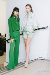 Backstage Elie Saab RTW Spring 2023