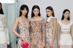 Backstage Elie Saab RTW Spring 2023