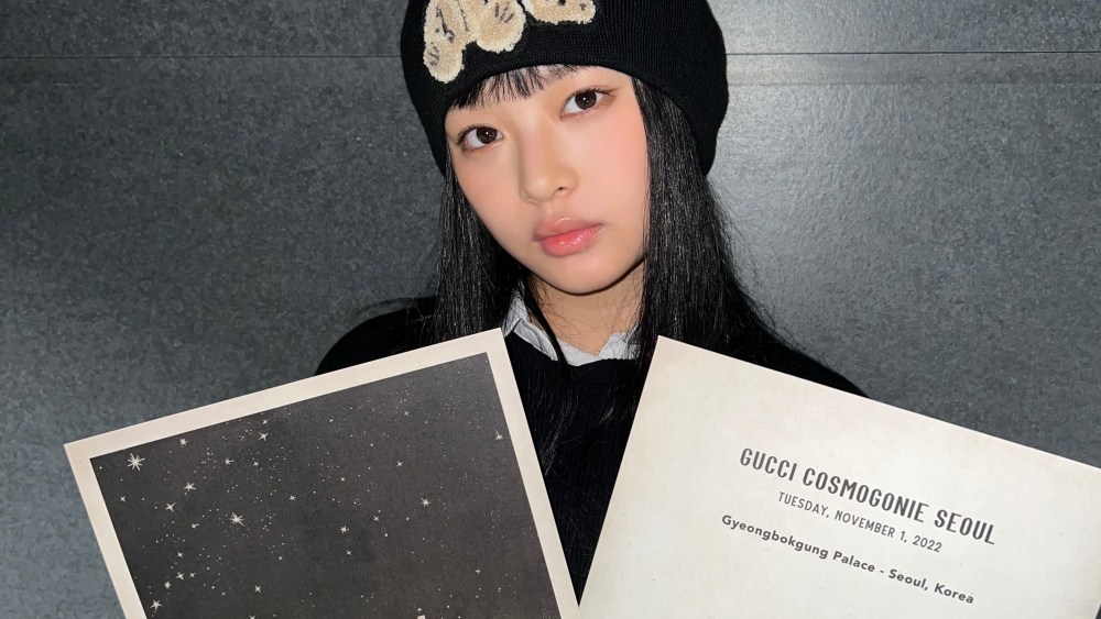 Hanni of NewJeans for Gucci