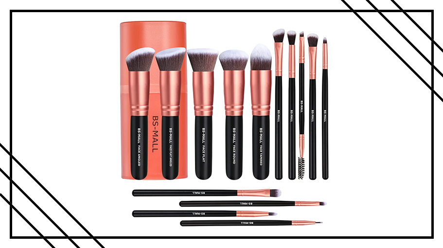 Makeup brush set lead art