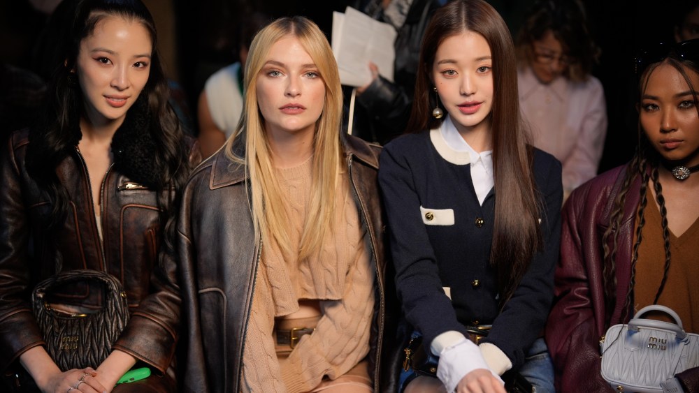 Irene Kim, Camille Raza and Jang Won-young
