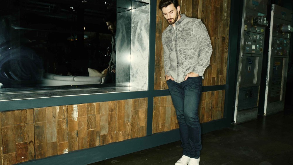 Moody colors and leather are front and center in Paige’s new Icon capsule collection for men. 