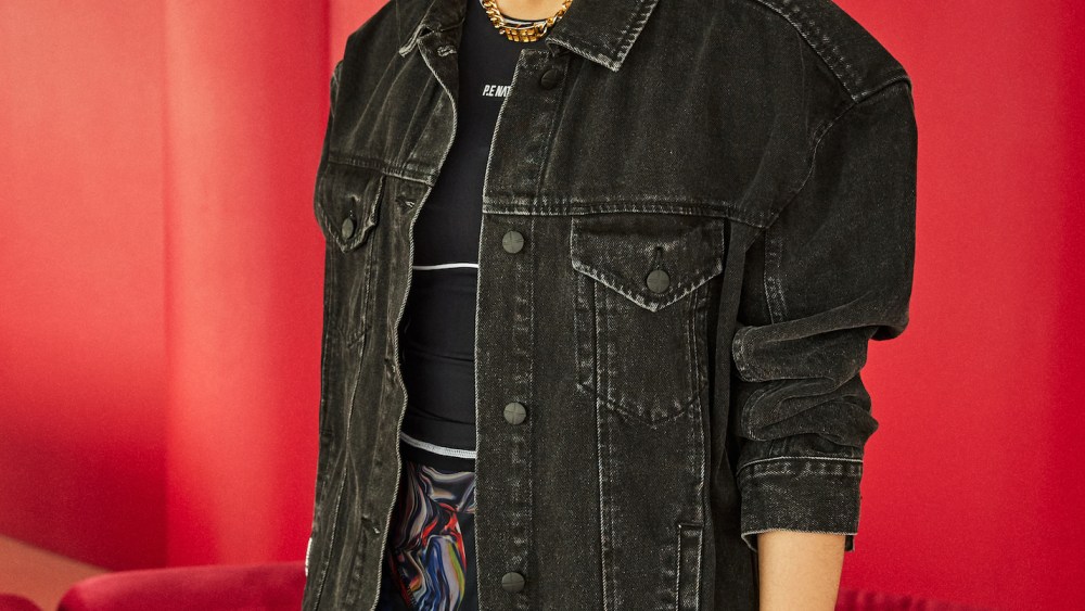 The streetwear brand and activewear label collaborated on limited-edition women's denim.
