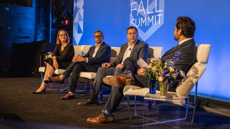 Left to Right: Juliette Barre, Devender Gupta, Jason Kra, Edward Hertzman.