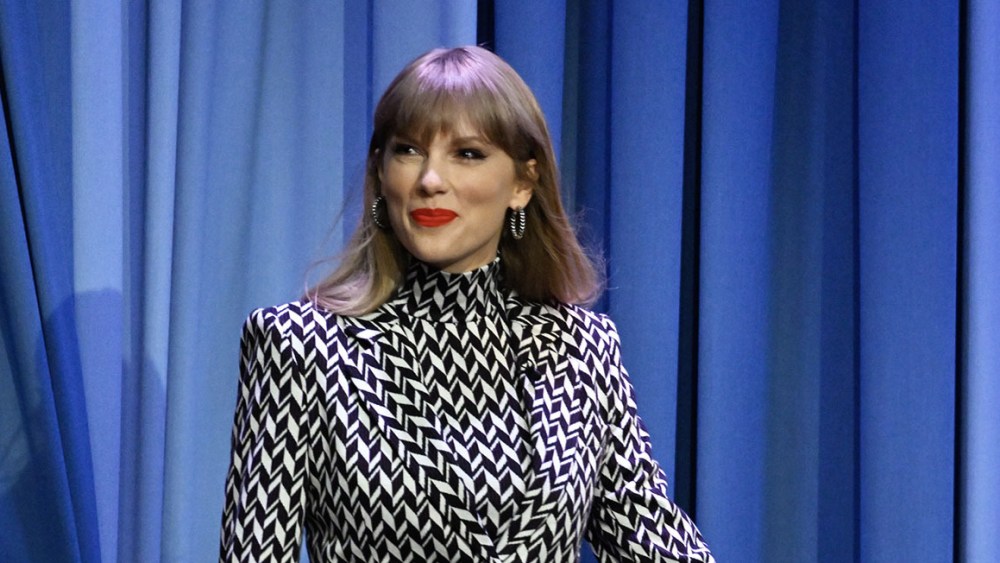 Taylor Swift on The Tonight Show Starring Jimmy Fallon on Monday, October 24, 2022