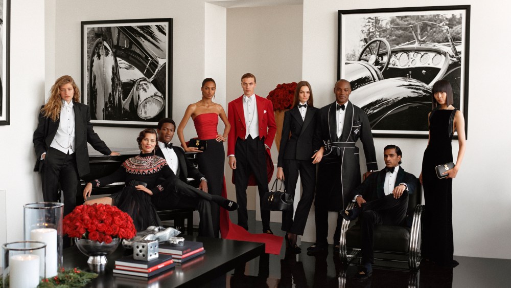Ralph Lauren's holiday campaign.