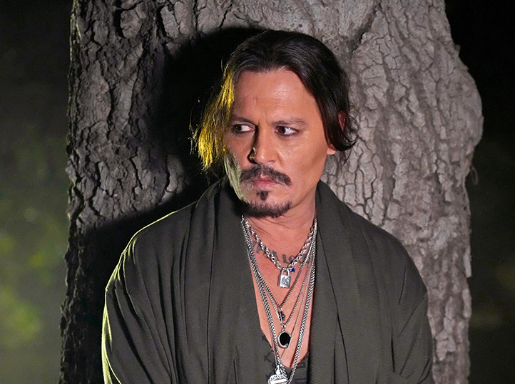 SIMI VALLEY, CALIFORNIA - NOVEMBER 08: In this image released on November 8, Johnny Depp is seen during Rihanna's Savage X Fenty Show Vol. 4 presented by Prime Video in Simi Valley, California; and broadcast on November 9, 2022. (Photo by Kevin Mazur/Getty Images for Rihanna's Savage X Fenty Show Vol. 4 presented by Prime Video)