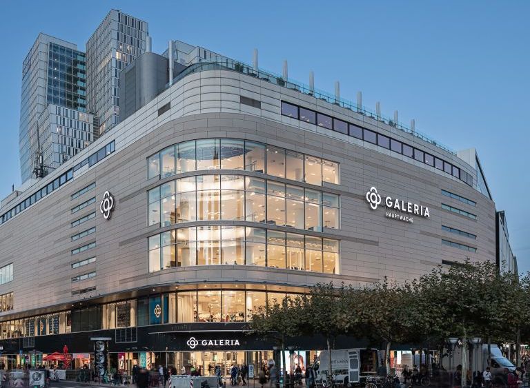 The Frankfurt department store.