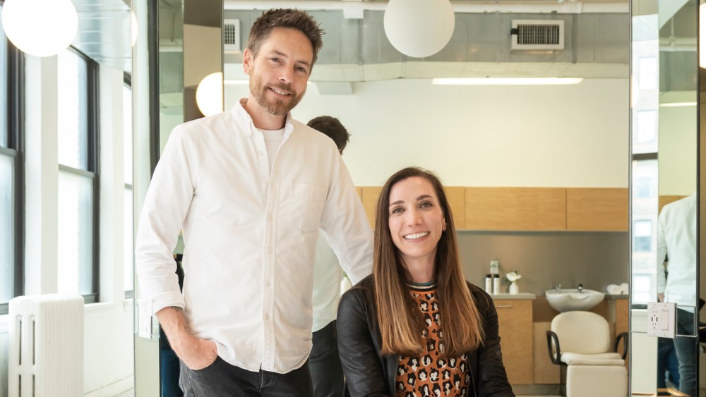 Arey hair care cofounders