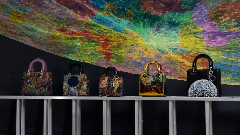 Chinese artist Wang Yuyang's designs for the Lady Dior Art project.