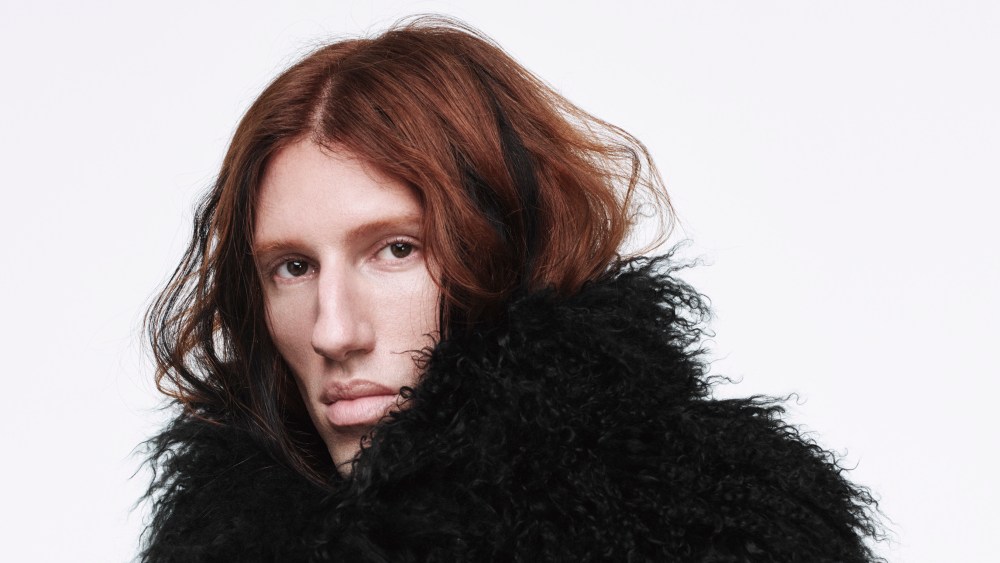 Ludovic de Saint Sernin in vintage Ann Demeulemeester.