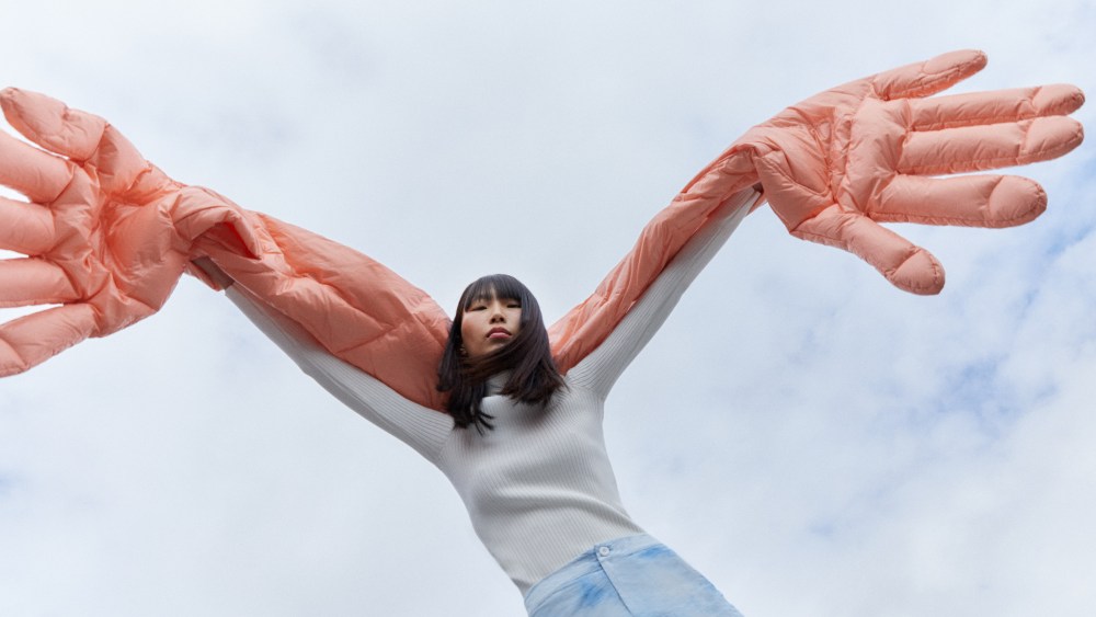 A look from the Chen Peng x 24S capsule collection