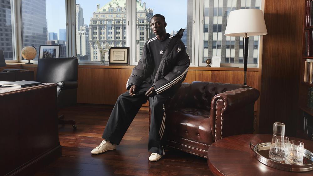 A look from Adidas' recent collaboration with Balenciaga.