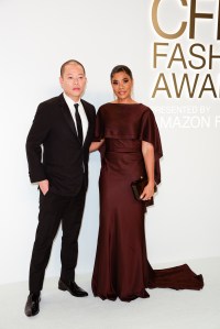 Jason Wu and Regina Hall
