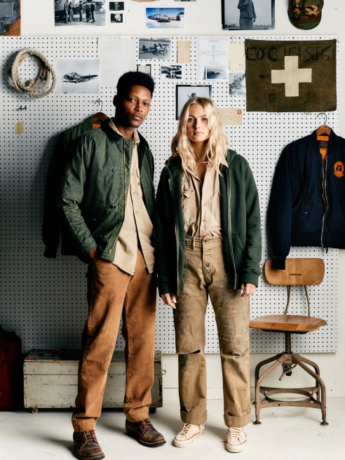 Alpha Industries and Imogene + Willie have launched their second collaborative collection with products made in the USA
