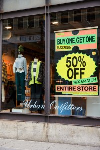 Black Friday shopping in New York City, 2022
