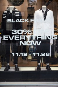 Black Friday shopping in New York City, 2022