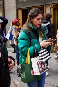 Black Friday shopping in New York City, 2022